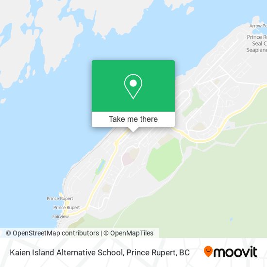 Kaien Island Alternative School map