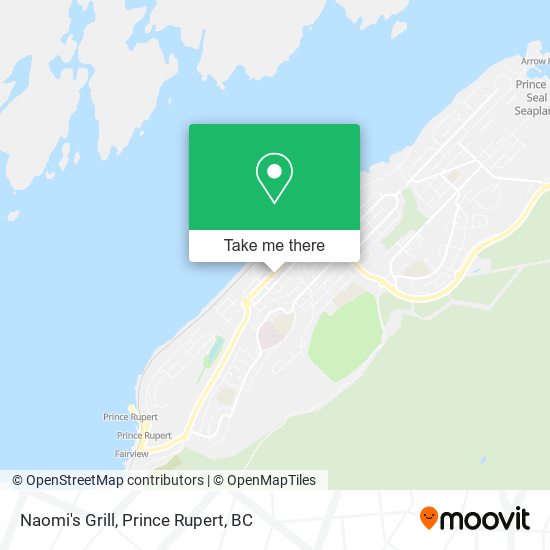 Naomi's Grill map