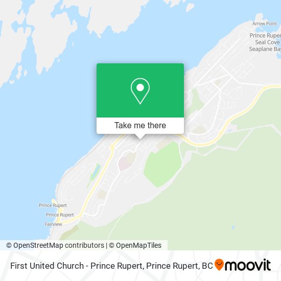 First United Church - Prince Rupert map