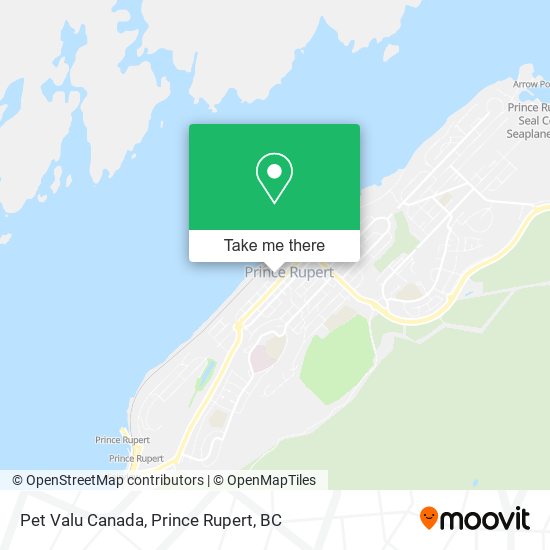 Pet Valu Canada map