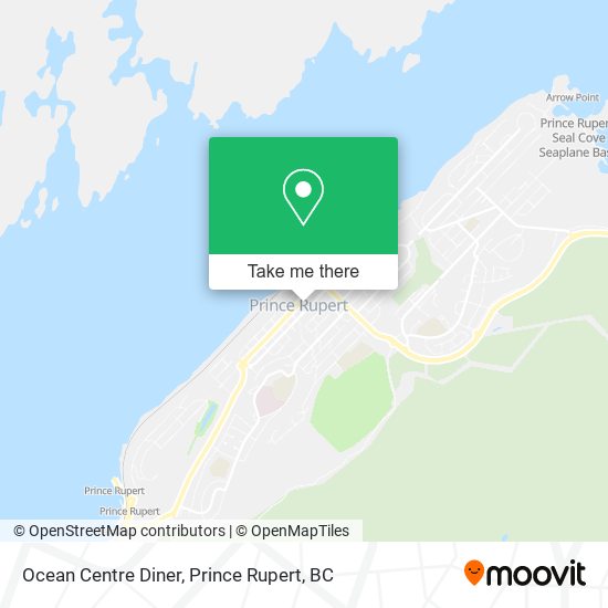 Ocean Centre Diner map