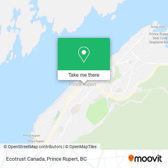 Ecotrust Canada map