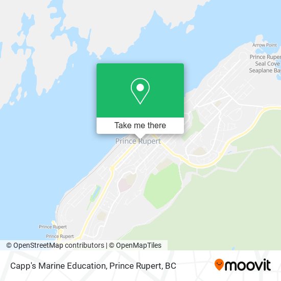 Capp's Marine Education map