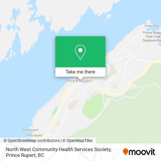 North West Community Health Services Society map