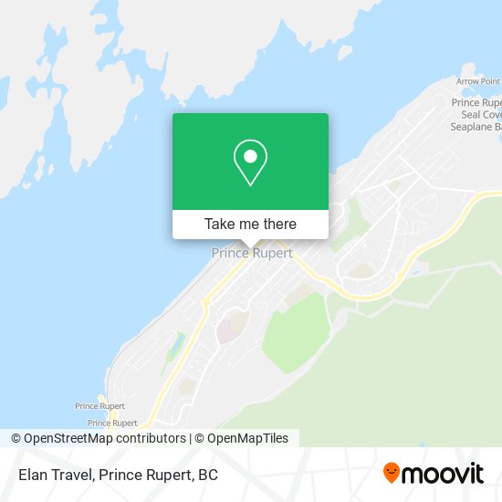 Elan Travel map