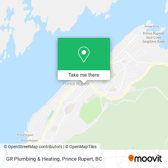 GR Plumbing & Heating map