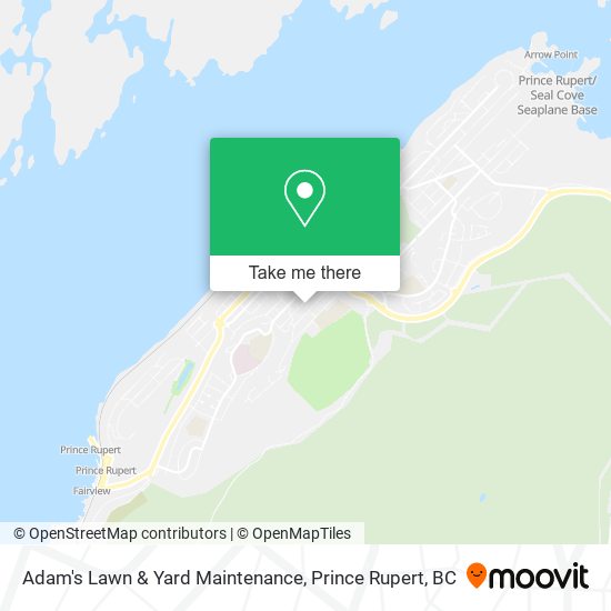 Adam's Lawn & Yard Maintenance map