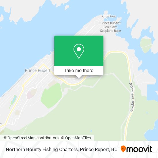 Northern Bounty Fishing Charters map