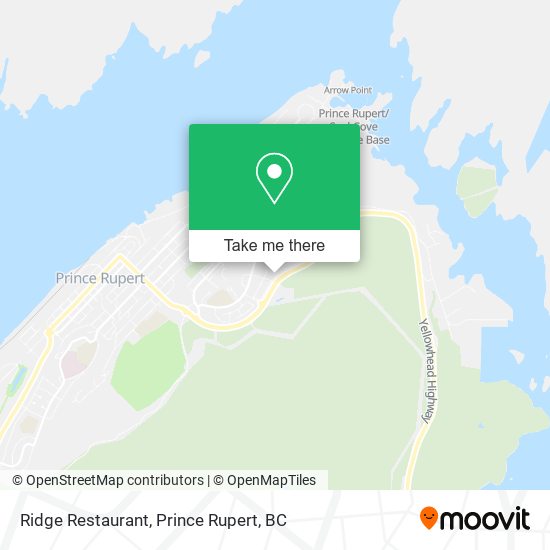 Ridge Restaurant map