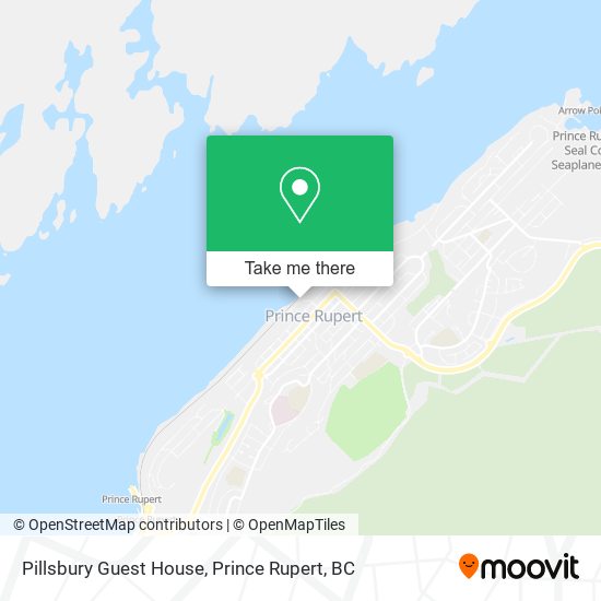 Pillsbury Guest House map