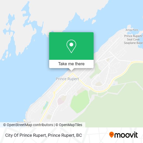 City Of Prince Rupert map