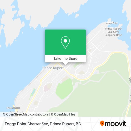 Foggy Point Charter Svc map