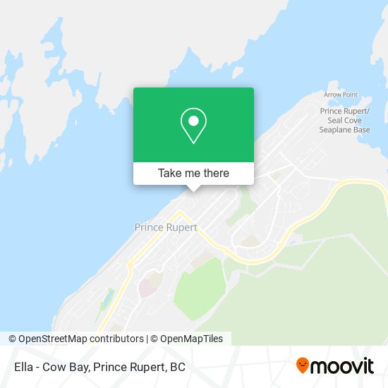 Ella - Cow Bay map