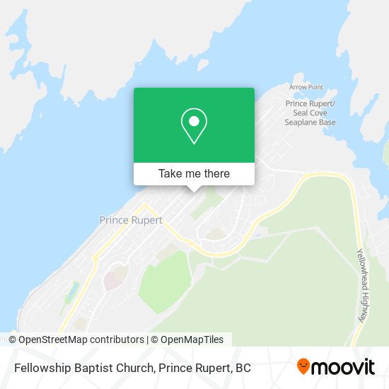 Fellowship Baptist Church map