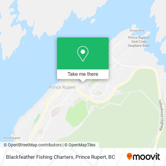 Blackfeather Fishing Charters map