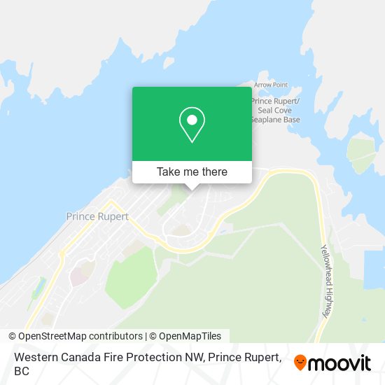 Western Canada Fire Protection NW map