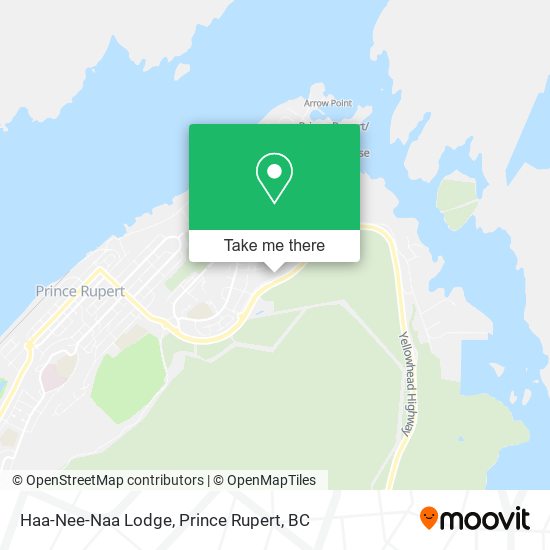 Haa-Nee-Naa Lodge map