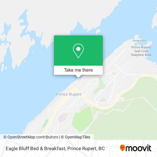 Eagle Bluff Bed & Breakfast map