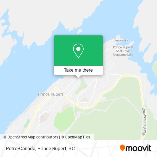 Petro-Canada map