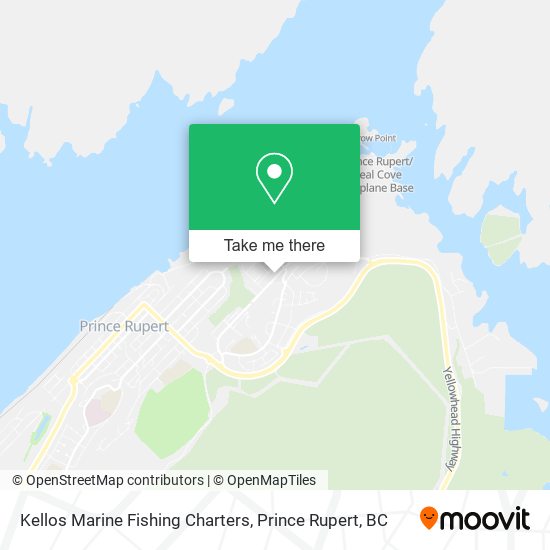 Kellos Marine Fishing Charters map