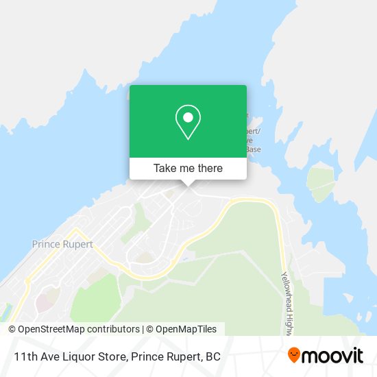 11th Ave Liquor Store map