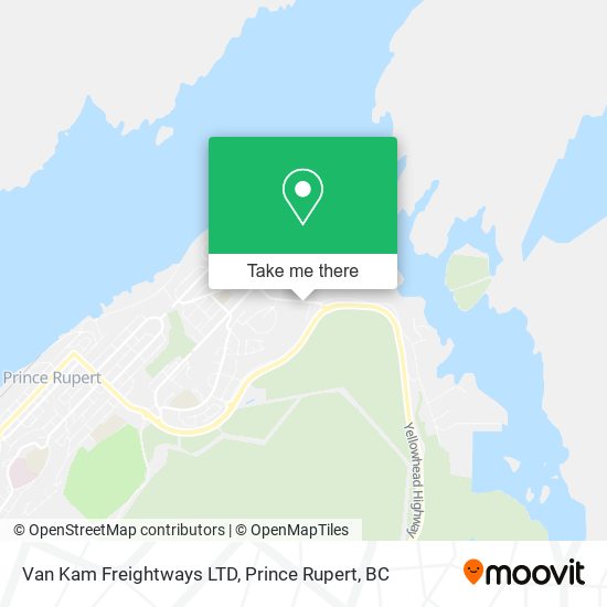 Van Kam Freightways LTD map