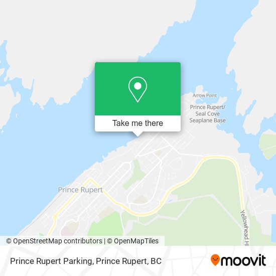 Prince Rupert Parking map