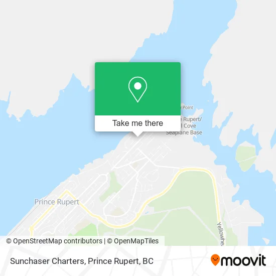 Sunchaser Charters map
