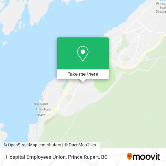 Hospital Employees Union map