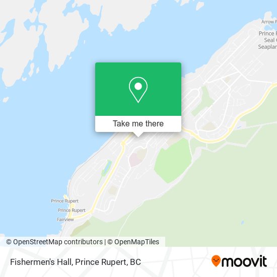 Fishermen's Hall map