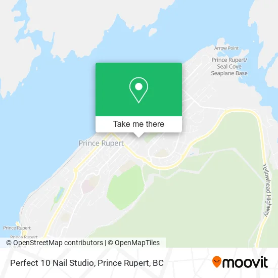 Perfect 10 Nail Studio map