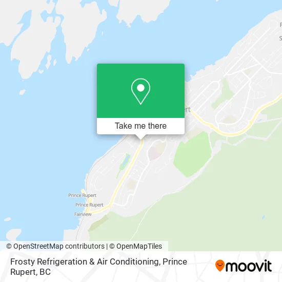 Frosty Refrigeration & Air Conditioning map