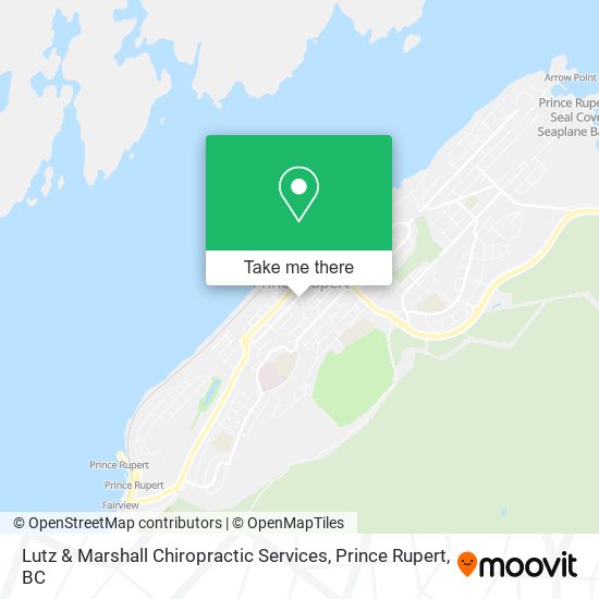 Lutz & Marshall Chiropractic Services map