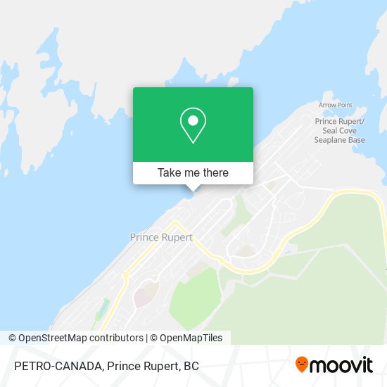 PETRO-CANADA map