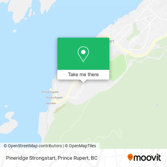 Pineridge Strongstart map