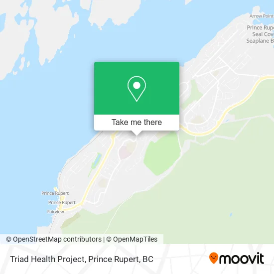 Triad Health Project map