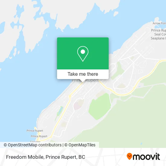 Freedom Mobile map