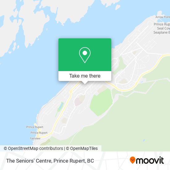 The Seniors' Centre map