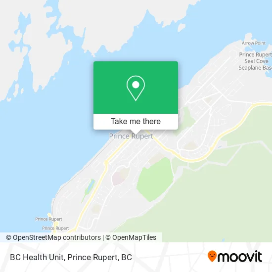 BC Health Unit map