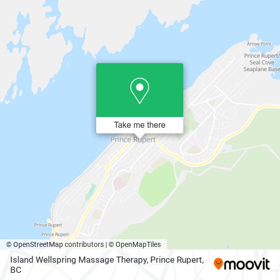 Island Wellspring Massage Therapy map