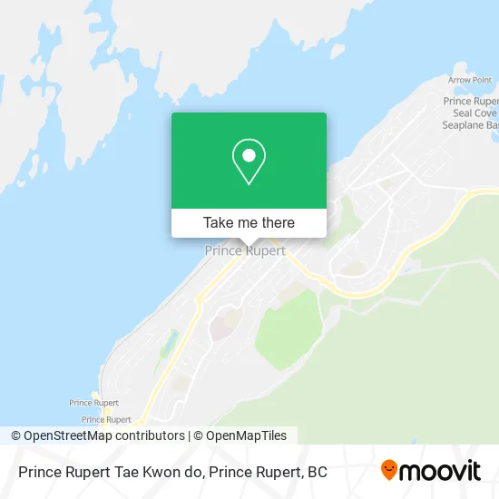 Prince Rupert Tae Kwon do map