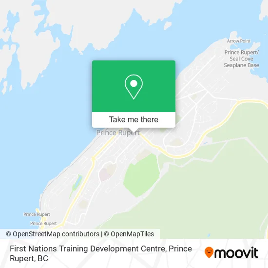 First Nations Training Development Centre map