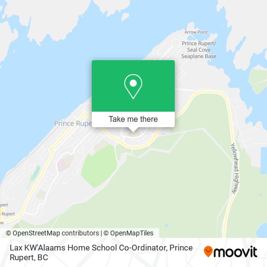 Lax KW'Alaams Home School Co-Ordinator map