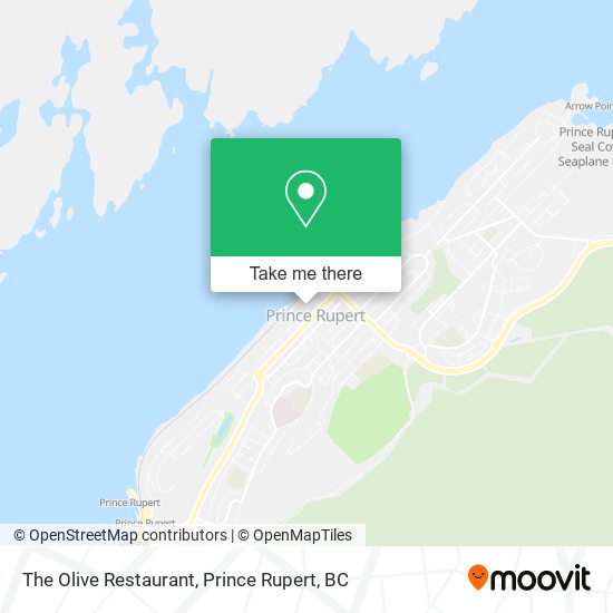 The Olive Restaurant map