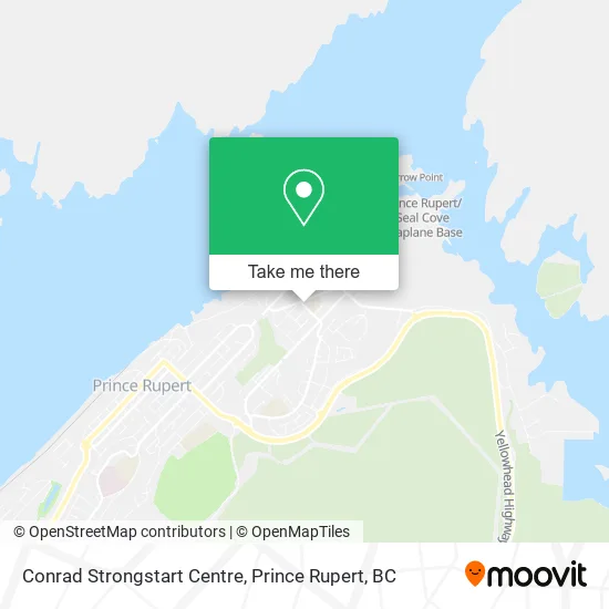 Conrad Strongstart Centre map
