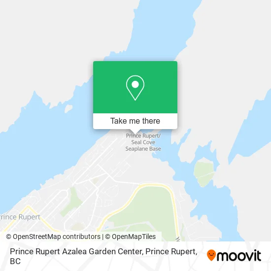 Prince Rupert Azalea Garden Center map