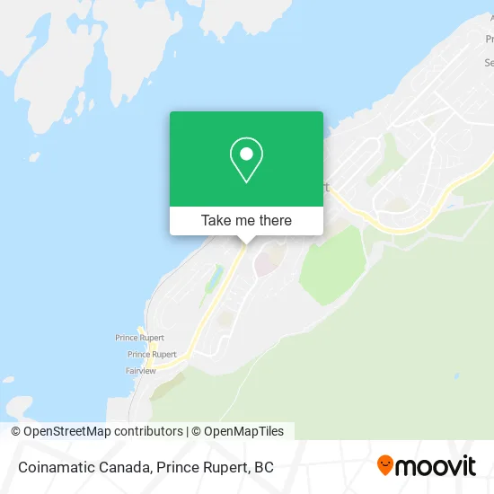 Coinamatic Canada map