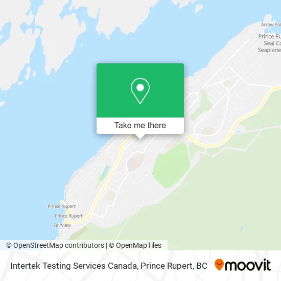 Intertek Testing Services Canada map