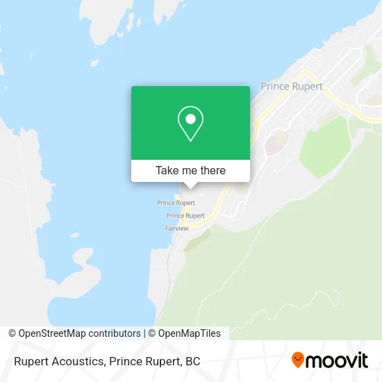 Rupert Acoustics map