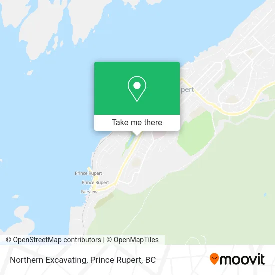 Northern Excavating map